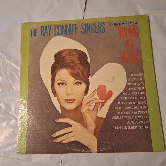 ray conniff singers young at heart lp record - Picture 1 of 6